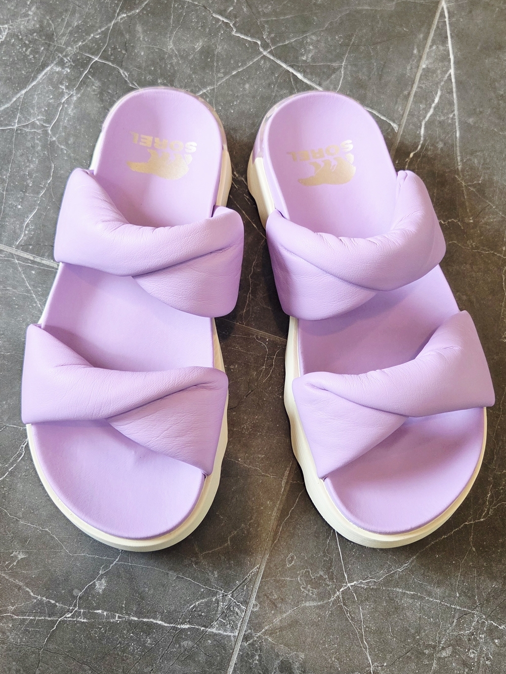 Sorel Lilac Twist Slide Sandals - Women's Size 7